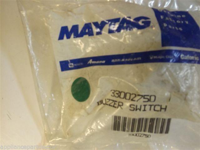 Maytag Dryer 33002750 Buzzer Switch NEW IN BOX Maytag Dryer 33002750 Buzzer Switch NEW IN BOX
